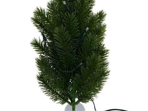 Ledes műfenyő 18,5 cm USB csatlakozóval Ledes műfenyő 18,5 cm USB csatlakozóval