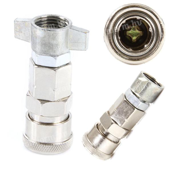 Gyorscsatlakozó légtartály szelepre