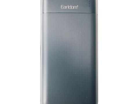 Power bank 20.000 mAh kapacitással fekete 5V/2.1A