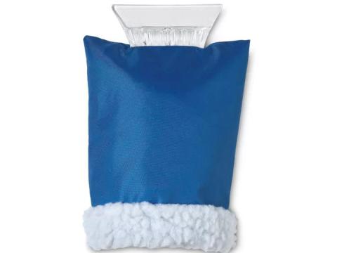 Jégkaparó kesztyűvel