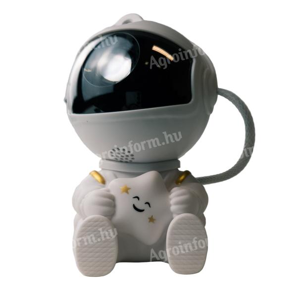 Galaxis projektor mini astronaut fehér