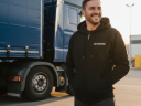 Kapucnis pulóver Hungarocamion