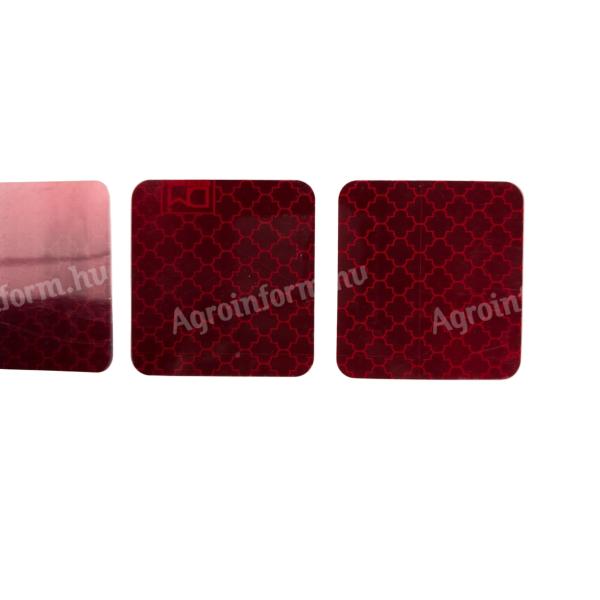 Fényvisszaverő szalag öntapadós ponyvára, szakaszos 1m