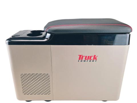 Kompresszoros autós hűtőláda kartámaszos 15L