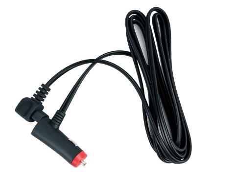 Autós hűtő kábel, 2.5m DC tápkábel szivargyújtós csatlakozással 12/24V
