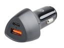 Szivargyújtó usb gyorstöltő PD / QC 3.0 48W