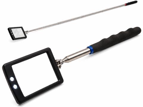 Teleszkópos vizsgálótükör szereléshez LED világítással 19cm/87cm
