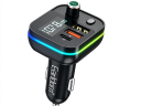 FM transmitter és autós töltő bluetooth kihangosítóval fekete