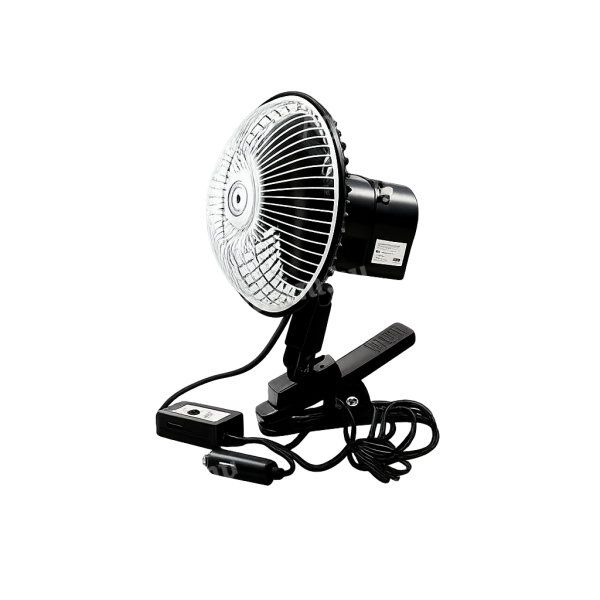 Autós ventilátor csipeszes oszcilláló 24V
