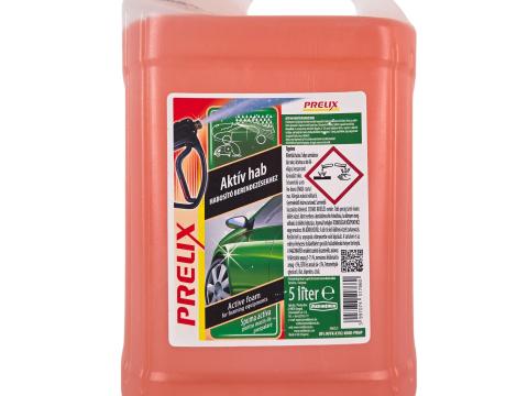 Aktív hab koncentrátum magasnyomású mosó és habosító berendezésekhez 5 liter
