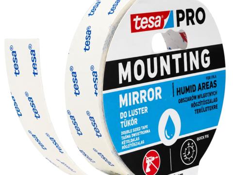 Tükörragasztó szalag kétoldalas párazáró Mounting PRO 5m x 19mm Tükörragasztó szalag kétoldalas párazáró Mounting PRO 5m x 19mm