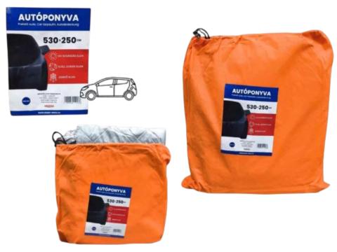 Takaróponyva autóra jégeső ellen és uv álló tárolózsákkal 530x250cm Takaróponyva autóra jégeső ellen és uv álló tárolózsákkal 530x250cm