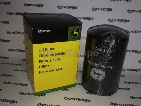 RE539279 John Deere Motorolajszűrő RE539279 John Deere Motorolajszűrő