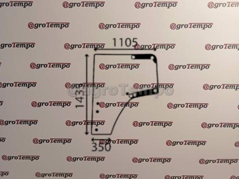 L174348 John Deere Ajtó