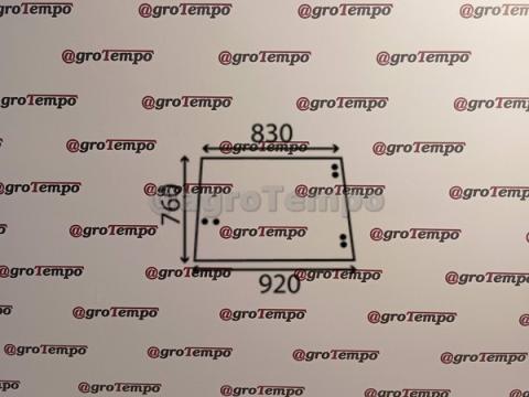 L57977 John Deere Ablaküveg