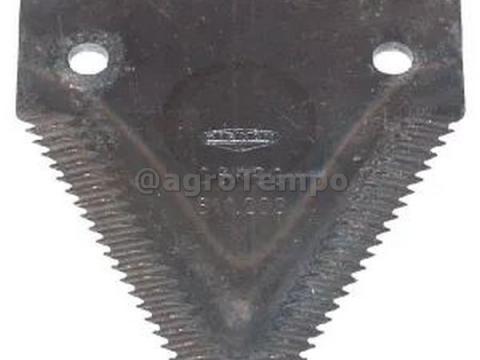 0006112031KR Kramp kaszapenge felső, durva fogazású claas gépekhez