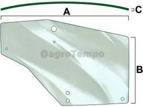VPM7352 Vapormatic bal oldali ajtóüveg VPM7352 Vapormatic bal oldali ajtóüveg