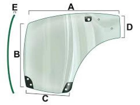 VPM7424 Vapormatic jobboldali ajtóüveg