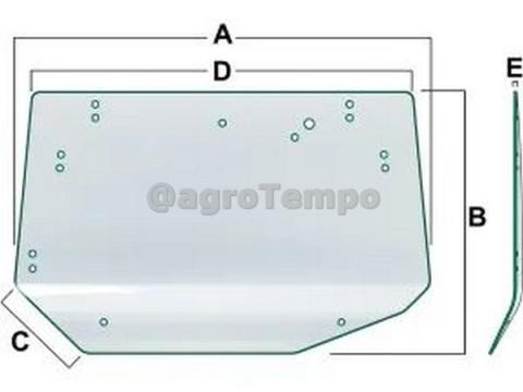 VPM7453 Vapormatic hátsó ablaküveg
