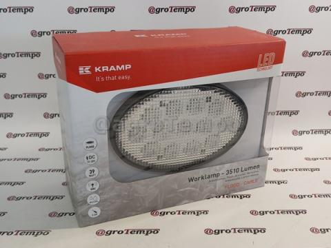LA10039 Kramp munkalámpa 39 W, 3510 lm, ovális LA10039 Kramp munkalámpa 39 W, 3510 lm, ovális