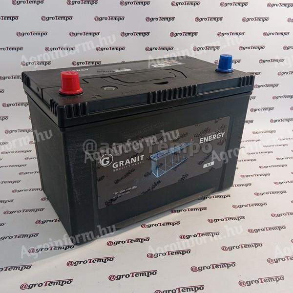 58560033G Granit akkumulátor 12 V 100 Ah 750 A, BAL+