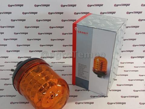 70799507 GRANIT LED-körvillogó 12 / 24 V | Tartócsőre szerelhető 70799507 GRANIT LED-körvillogó 12 / 24 V | Tartócsőre szerelhető