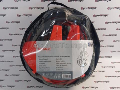 11140346 GRANIT Indítókábel 35 mm2 Műanyag csipeszek; tárolótáskával 11140346 GRANIT Indítókábel 35 mm2 Műanyag csipeszek; tárolótáskával