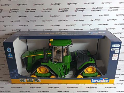 04055 BRUDER - John Deere 9620RX traktor, lánctalpas 04055 BRUDER - John Deere 9620RX traktor, lánctalpas