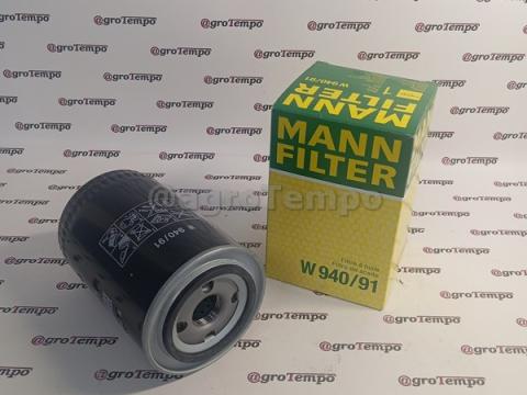 W94091 MANN-FILTER Motorolajszűrő W94091 MANN-FILTER Motorolajszűrő
