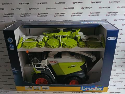 02134 BRUDER Claas Jaguar 980 - Szecskavágó gép 02134 BRUDER Claas Jaguar 980 - Szecskavágó gép