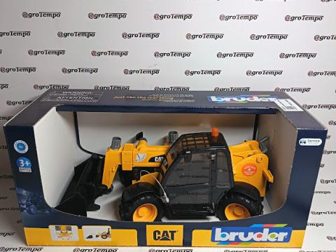 02141 BRUDER Manipulátor, teleszkópos - Caterpillar