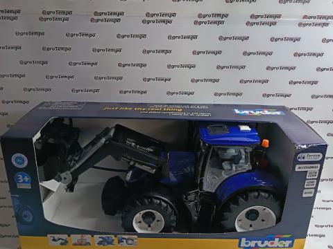 03121 BRUDER Traktor - New Holland T7.315, elülső rakodóval - Bruder 3121 03121 BRUDER Traktor - New Holland T7.315, elülső rakodóval - Bruder 3121