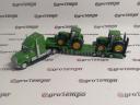 S01837 SIKU Mélyrakterű kocsi 2 John Deere traktorral