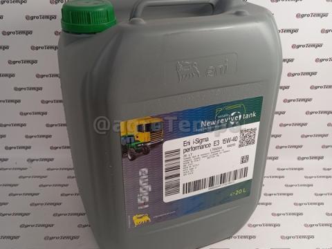 111784 AGIP Eni I-Sigma Performance E3 15W40 20L - Motorolaj 111784 AGIP Eni I-Sigma Performance E3 15W40 20L - Motorolaj