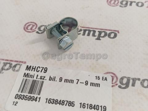 MHC79 KRAMP Mini tömlőszorító bilincs 9 mm 7-9 mm MHC79 KRAMP Mini tömlőszorító bilincs 9 mm 7-9 mm