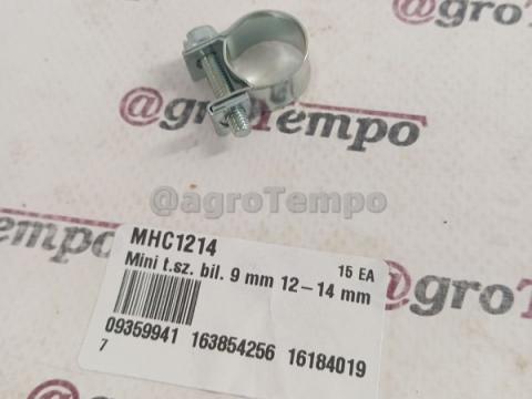 MHC1214 KRAMP Mini tömlőszorító bilincs 9 mm 12-14 mm 