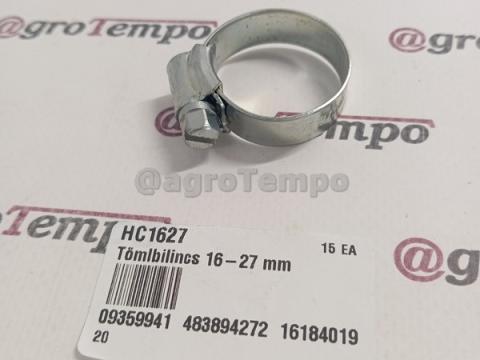 HC1627 KRAMP Tömlőbilincs 16-27 mm 