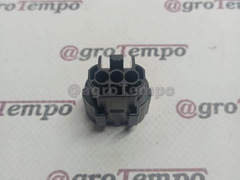 57M13604 John Deere Fekete belső elektromos csatlakozó ház, 3 üreg 57M13604 John Deere Fekete belső elektromos csatlakozó ház, 3 üreg