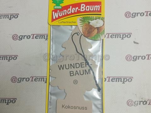 SH 47100KO Wunderbaum lapos autó illatosító - Kókuszos 5g