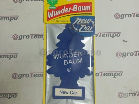 SH 47100NC WunderBaum lapos autó illatosító - New Car 5g