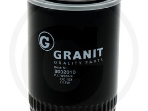 8002010 GRANIT Motorolajszűrő W 936/4 és LF0067800 8002010 GRANIT Motorolajszűrő W 936/4 és LF0067800