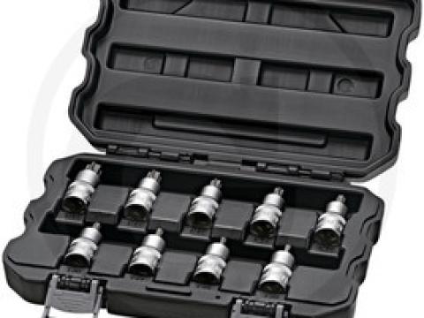 7301006 GRANIT BLACK EDITION 1/2" torx bitdugókulcskészlet - 9 részes 7301006 GRANIT BLACK EDITION 1/2" torx bitdugókulcskészlet - 9 részes
