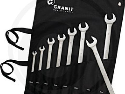 7301354 GRANIT BLACK EDITION Csillag-villás kulcskészlet XL - 8 részes 7301354 GRANIT BLACK EDITION Csillag-villás kulcskészlet XL - 8 részes