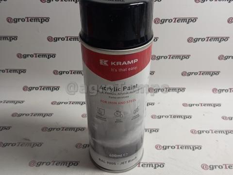 900504KR KRAMP RAL 9005 mélyfekete festékspray 400 ml 900504KR KRAMP RAL 9005 mélyfekete festékspray 400 ml