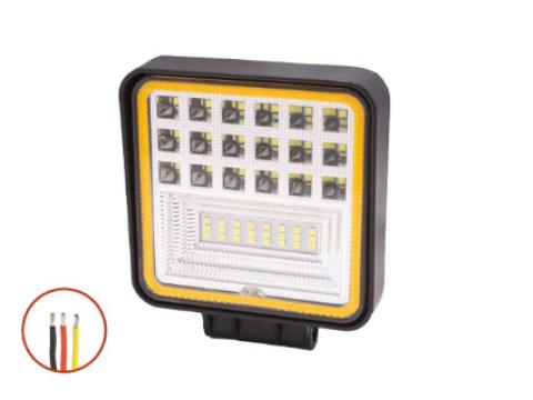 720033 Luminex LED Munkalámpa - 2000 Lumen LED pozíciós lámpával 10-30V + 0,3m kábel