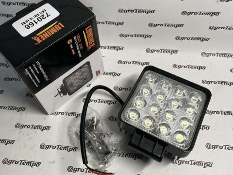 720168 Luminex LED Munkalámpa, flood- 3040 Lumen, 9-33V + 0,35 m kábel 720168 Luminex LED Munkalámpa, flood- 3040 Lumen, 9-33V + 0,35 m kábel