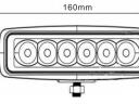 725691 Luminex LED Munkalámpa - 1260 Lumen, 9-33V + 0,35 M kábel