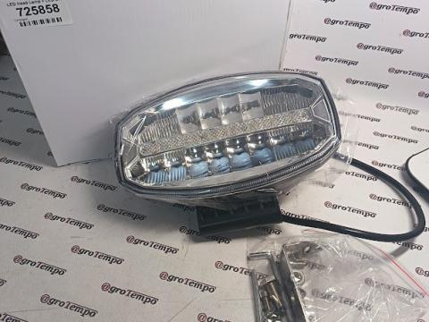 725858 Luminex LED Vezetőlámpa kombo LED DRL-el, Mérete: 242 x 93 x 182,5 mm