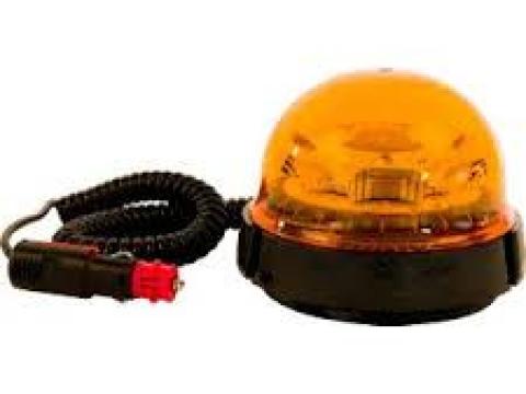 LA20017 KRAMP LED-es forgóvillogó, mágneses, csatlakozóval