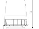 729961 Luminex LED sárga villogó giant 12-24V